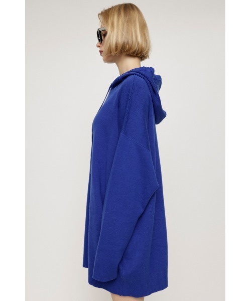 SLY(スライ)の「LOOSELY HOODED OP ルーズリー フーデッド ワンピース フード付き(ワンピース・レディース・ブルー/杢グレー/オフホワイト/ブラック・FREE)」の22枚目の写真