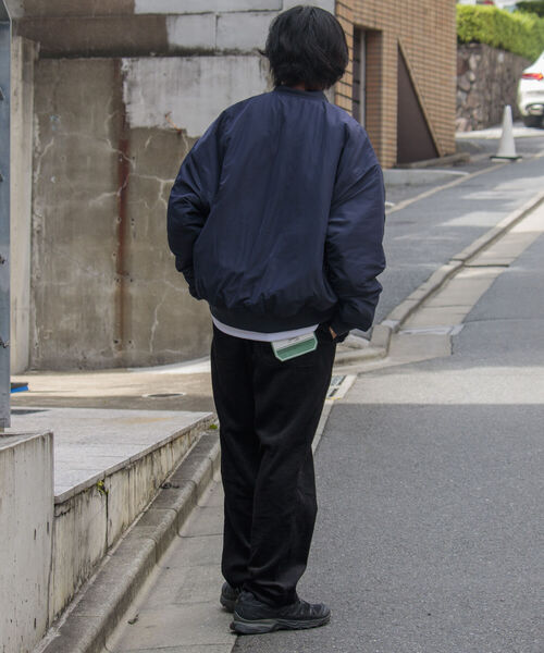 GLOSTER（グロスター）の「【GLOSTER/グロスター】MA-1 FLIGHT JACKET フライトジャケット ミリタリー（ブルゾン・メンズ・ブラック/オリーブ/ネイビー/ホワイト・S/M/L/XL）」の19枚目の写真