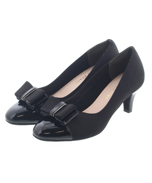 JELLY BEANS(ジェリービーンズ)の「2WAYダブルリボンヒールパンプス<ふわさら>(204-62841)JELLY BEANS(ジェリービーンズ)(パンプス・レディース・ブラック/ベージュ/ワイン・23/24/25/22/25.5/22.5/24.5/23.5/21.5)」の12枚目の写真