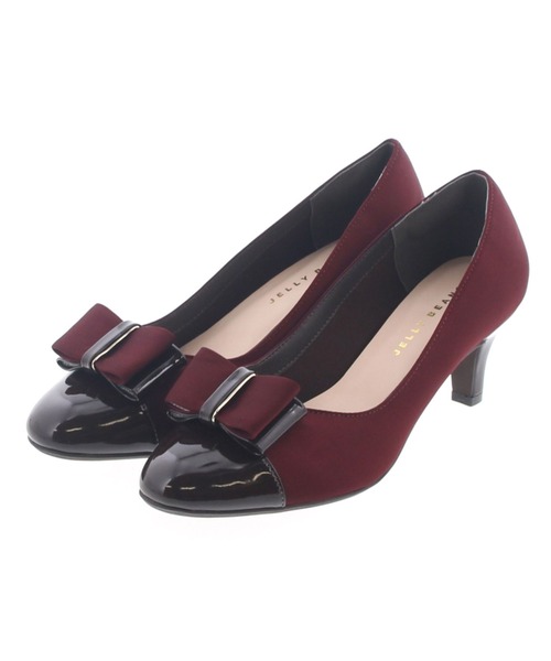 JELLY BEANS(ジェリービーンズ)の「2WAYダブルリボンヒールパンプス<ふわさら>(204-62841)JELLY BEANS(ジェリービーンズ)(パンプス・レディース・ブラック/ベージュ/ワイン・23/24/25/22/25.5/22.5/24.5/23.5/21.5)」の18枚目の写真