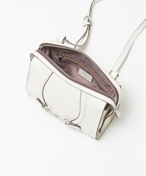 LOWELL things（ロウェル　シングス）の「Bit/レザービット付きクロスBODYBAG（ショルダーバッグ・レディース・ブルー/カーキ/ブラック/アイボリー/グレイッシュベージュ/シルバー・フリー）」の17枚目の写真