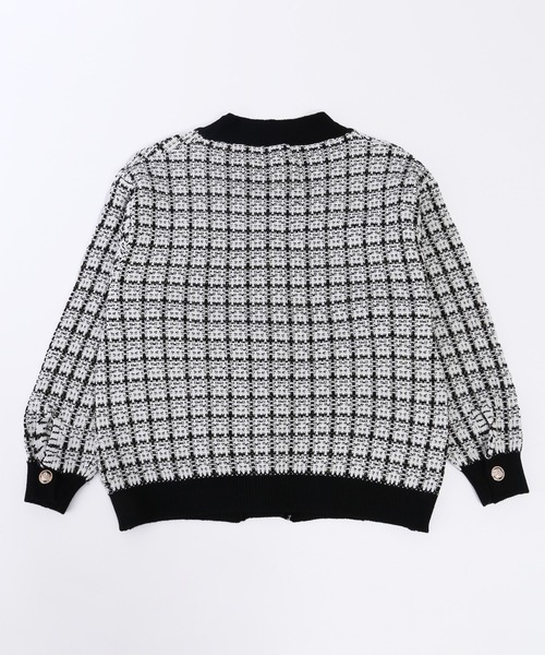 PHILLY（フィリー）の「ツイードニットカーディガン（カーディガン/ボレロ・レディース・ホワイト/ブラック・FREE）」の20枚目の写真