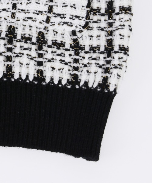 PHILLY（フィリー）の「ツイードニットカーディガン（カーディガン/ボレロ・レディース・ホワイト/ブラック・FREE）」の16枚目の写真