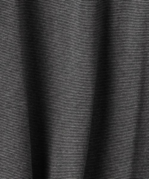 green label relaxing（グリーンレーベルリラクシング）の「タック ボーダー リブ クルーネック 長袖 カットソー（Tシャツ/カットソー・メンズ・ブラック/ダークグリーン/グレー・S/M/L/XL）」の18枚目の写真