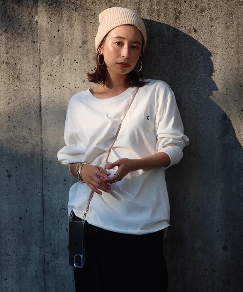 CREDONA(クレドナ)の「ニットキャップ(ニットキャップ/ビーニー・レディース・ブラック/ベージュ/ホワイト系その他・FREE)」の4枚目の写真