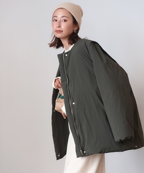 CREDONA(クレドナ)の「ニットキャップ(ニットキャップ/ビーニー・レディース・ブラック/ベージュ/ホワイト系その他・FREE)」の6枚目の写真