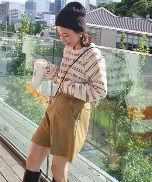 CREDONA(クレドナ)の「ニットキャップ(ニットキャップ/ビーニー・レディース・ブラック/ベージュ/ホワイト系その他・FREE)」の12枚目の写真