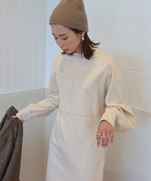 CREDONA(クレドナ)の「ニットキャップ(ニットキャップ/ビーニー・レディース・ブラック/ベージュ/ホワイト系その他・FREE)」の15枚目の写真