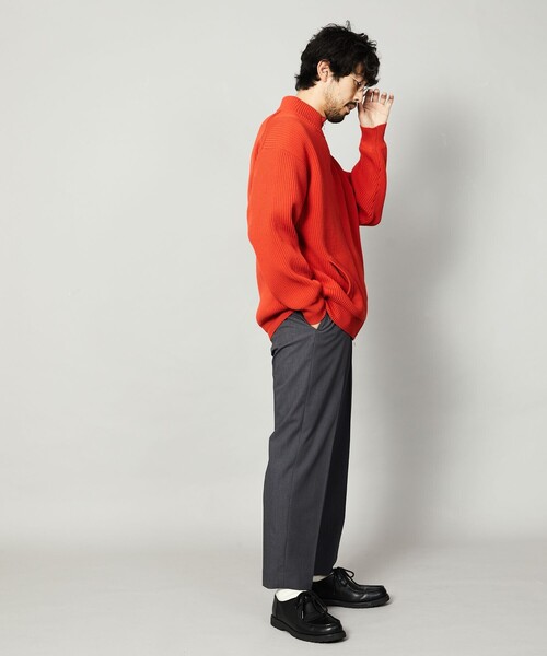 Firsthand（ファーストハンド）の「SHIRT Firsthand by 5525GALLERY/シャツファーストハンド5525ギャラリー SHT FH TUCK SLACKS / タックテーパードパンツ / スラックス（スラックス・メンズ・ネイビー/グレー・M/L）」の18枚目の写真