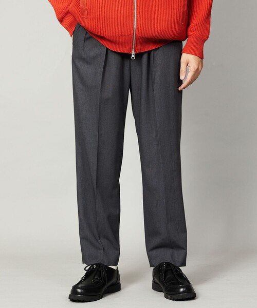 Firsthand（ファーストハンド）の「SHIRT Firsthand by 5525GALLERY/シャツファーストハンド5525ギャラリー SHT FH TUCK SLACKS / タックテーパードパンツ / スラックス（スラックス・メンズ・ネイビー/グレー・M/L）」の19枚目の写真