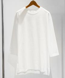 BEAUTY&YOUTH UNITED ARROWS | BY ∴ ロング クルーネック クォータースリーブ JAPAN カットソー(Tシャツ/カットソー)