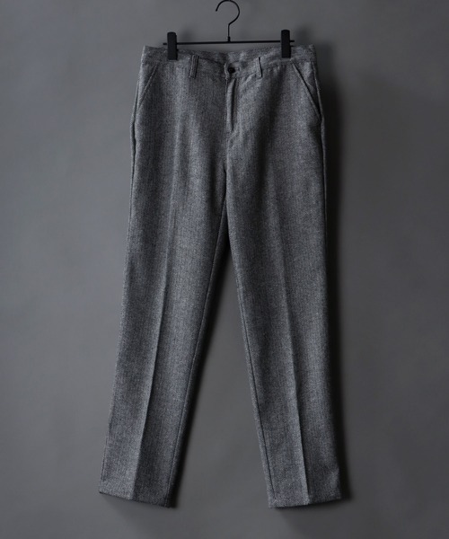 SITRY(シトリー)の「tweed tailored trousers/ツイード テーラード トラウザー(スラックス・メンズ・チャコールグレー/グレー/グレー系その他/グレー系その他2・M/L/XL)」の2枚目の写真