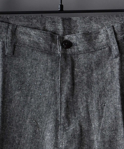 SITRY(シトリー)の「tweed tailored trousers/ツイード テーラード トラウザー(スラックス・メンズ・チャコールグレー/グレー/グレー系その他/グレー系その他2・M/L/XL)」の21枚目の写真