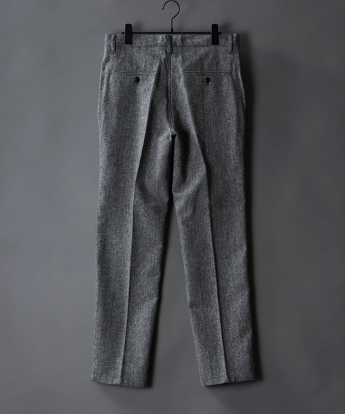 SITRY(シトリー)の「tweed tailored trousers/ツイード テーラード トラウザー(スラックス・メンズ・チャコールグレー/グレー/グレー系その他/グレー系その他2・M/L/XL)」の10枚目の写真
