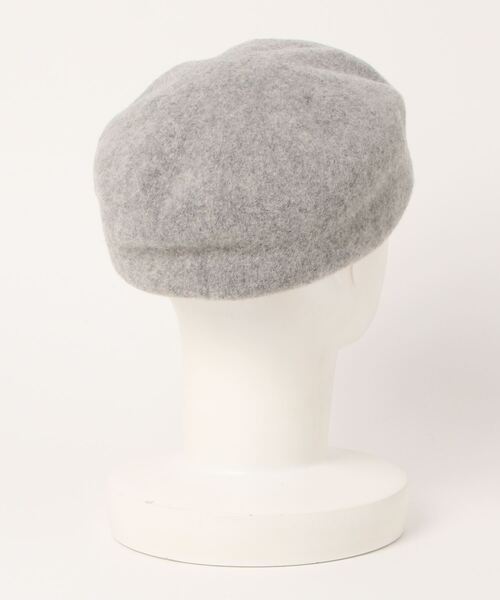 mimis（ミイーミイーズ）の「2wayウールワッチ　ベレー（ハンチング/ベレー帽・レディース・グレー/ブラウン/ブラック・FREE）」の12枚目の写真