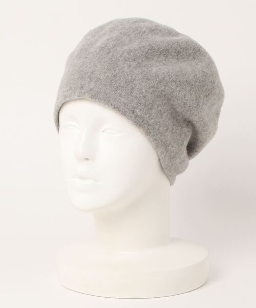 mimis（ミイーミイーズ）の「2wayウールワッチ　ベレー（ハンチング/ベレー帽・レディース・グレー/ブラウン/ブラック・FREE）」の9枚目の写真