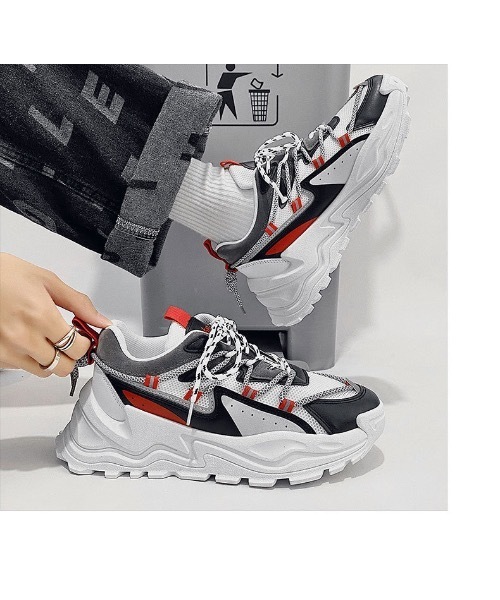 Burner(バーナー)の「【OKUOKU 0909】ダッドスニーカー oku-shoes-675908007099-44(スニーカー・メンズ・B/C/A・41/42/43)」の5枚目の写真