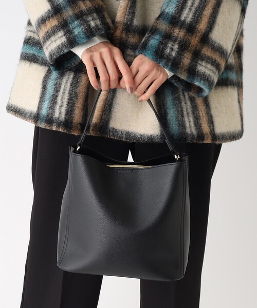 OPAQUE.CLIP（オペークドットクリップ）の「◆ワンハンドルミニショルダーバッグ【2WAY】（ショルダーバッグ・レディース・ブラック/シルバー/ベージュ・00）」の7枚目の写真