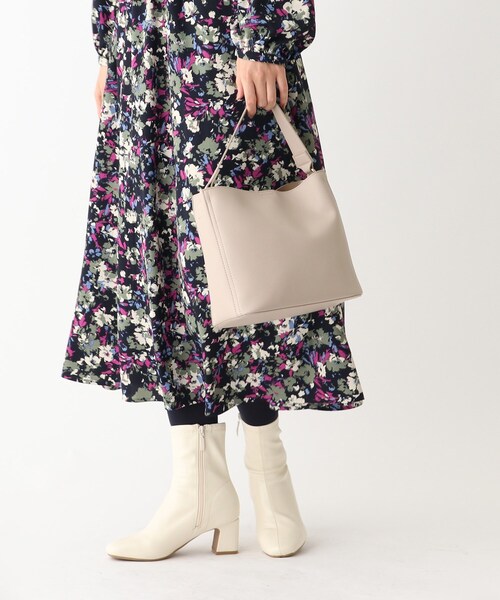 OPAQUE.CLIP（オペークドットクリップ）の「◆ワンハンドルミニショルダーバッグ【2WAY】（ショルダーバッグ・レディース・ブラック/シルバー/ベージュ・00）」の13枚目の写真