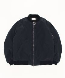 PORT BY ARK | PORT BY ARK / ポートバイアーク：Bomber Jacket：PO12-G001[COR](ミリタリージャケット)