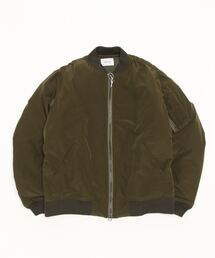 PORT BY ARK | PORT BY ARK / ポートバイアーク：Bomber Jacket：PO12-G001[COR](ミリタリージャケット)