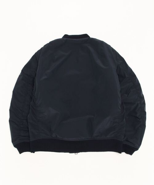 PORT BY ARK（ポートバイアーク）の「PORT BY ARK / ポートバイアーク：Bomber Jacket：PO12-G001[COR]（ミリタリージャケット・メンズ・オリーブ/ネイビー・2/1）」の3枚目の写真