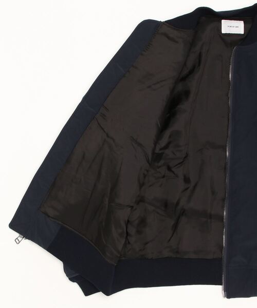 PORT BY ARK（ポートバイアーク）の「PORT BY ARK / ポートバイアーク：Bomber Jacket：PO12-G001[COR]（ミリタリージャケット・メンズ・オリーブ/ネイビー・2/1）」の4枚目の写真