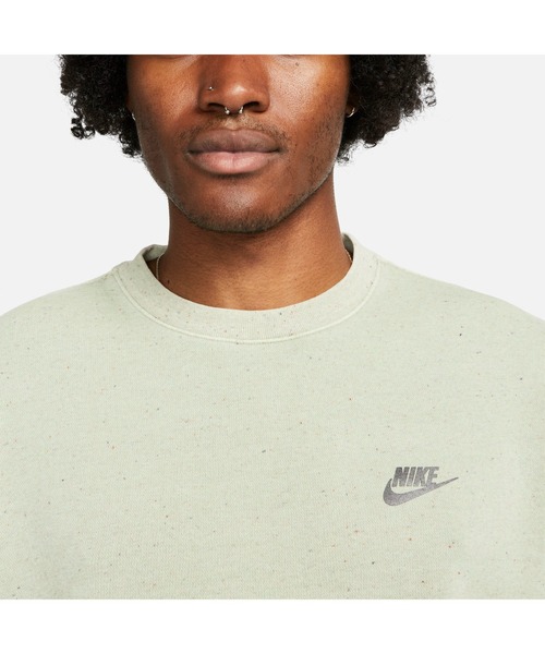 NIKE（ナイキ）の「ナイキ NIKE ナイキ クラブ+ BB リバイバル L/S クルー（スウェット・メンズ・ブラウン/チャコールグレー/カーキ・L/3L/S/M/LL）」の10枚目の写真