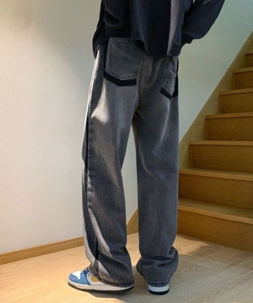 MGV（エムジーヴィー）の「サイドラインデニム（デニムパンツ・メンズ・グレー/ブルー・X-LARGE/LARGE/MEDIUM）」の15枚目の写真