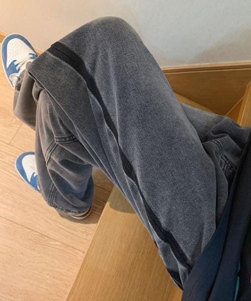 MGV（エムジーヴィー）の「サイドラインデニム（デニムパンツ・メンズ・グレー/ブルー・X-LARGE/LARGE/MEDIUM）」の3枚目の写真