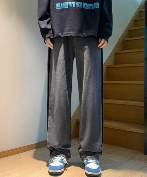 MGV（エムジーヴィー）の「サイドラインデニム（デニムパンツ・メンズ・グレー/ブルー・X-LARGE/LARGE/MEDIUM）」の5枚目の写真