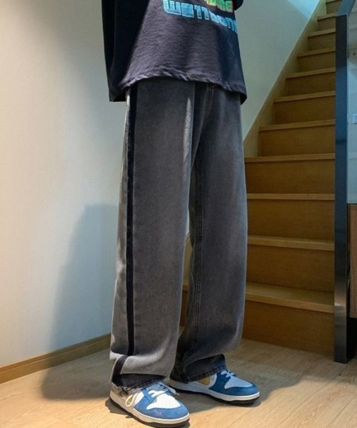 MGV（エムジーヴィー）の「サイドラインデニム（デニムパンツ・メンズ・グレー/ブルー・X-LARGE/LARGE/MEDIUM）」の8枚目の写真