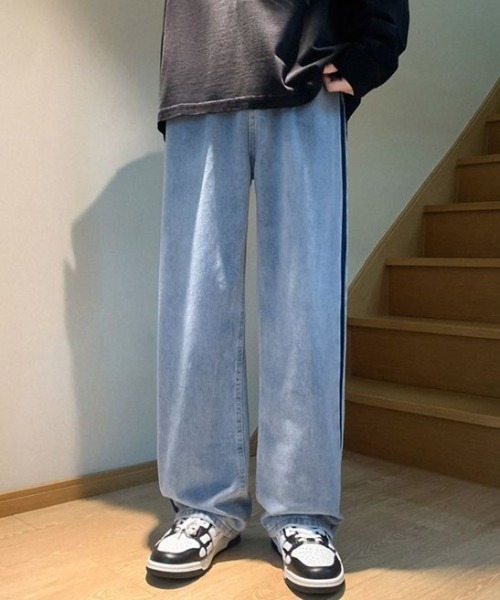 MGV（エムジーヴィー）の「サイドラインデニム（デニムパンツ・メンズ・グレー/ブルー・X-LARGE/LARGE/MEDIUM）」の10枚目の写真