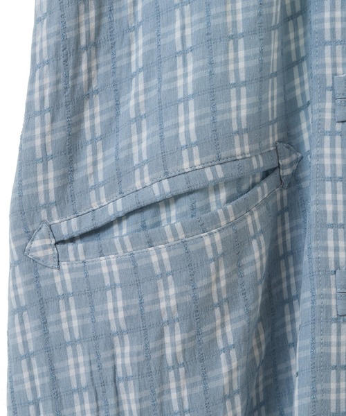 Candy Stripper(キャンディストリッパー)の「CANDY TOKYO CHINA ワンピース(シャツワンピース・レディース・ブラック/ライトブルー/ブラック系その他・2)」の6枚目の写真