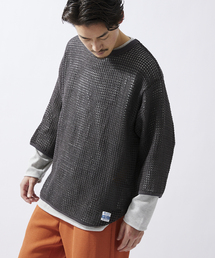 ARMY TWILL | 【ARMY TWILL / アーミーツイル】別注 コットンメッシュ クルーネックTシャツ(Tシャツ/カットソー)