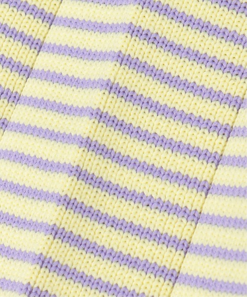 notch.（ノッチ）の「アコーディオンプリーツニットトート（トートバッグ・レディース・ブルー/イエロー/ピンク/グリーン・ONESIZE）」の8枚目の写真