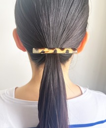 The Rule（ザルール）の「The Rule ザルール : Gloss epoxy ストレートグロスクリップ（バレッタ/ヘアクリップ・レディース）」