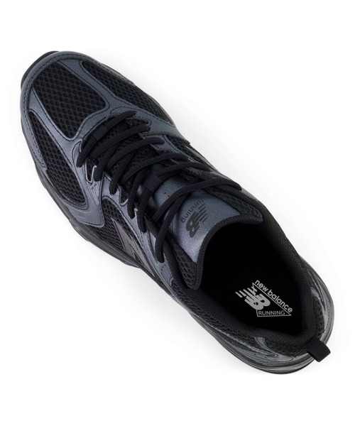 ニューバランス MR530 Black レザー モード カジュアル 厚底 ニューバランス MR530 Black レザー モード カジュアル 厚底