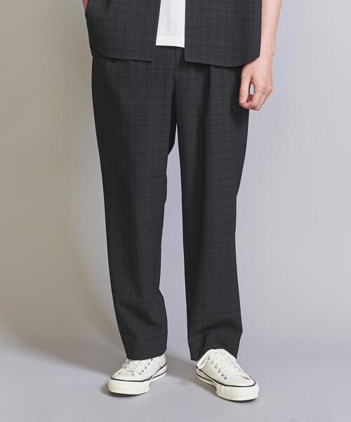 BEAUTY&YOUTH UNITED ARROWS(ビューティーアンドユースユナイテッドアローズ)の「シアサッカー 2P イージーパンツ(その他パンツ・メンズ・ネイビー/ブラック/オフホワイト・L/M/S/XL)」の7枚目の写真