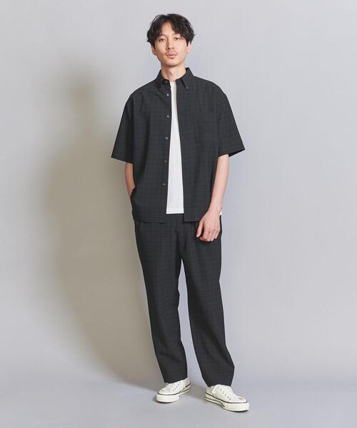 BEAUTY&YOUTH UNITED ARROWS(ビューティーアンドユースユナイテッドアローズ)の「シアサッカー 2P イージーパンツ(その他パンツ・メンズ・ネイビー/ブラック/オフホワイト・L/M/S/XL)」の10枚目の写真