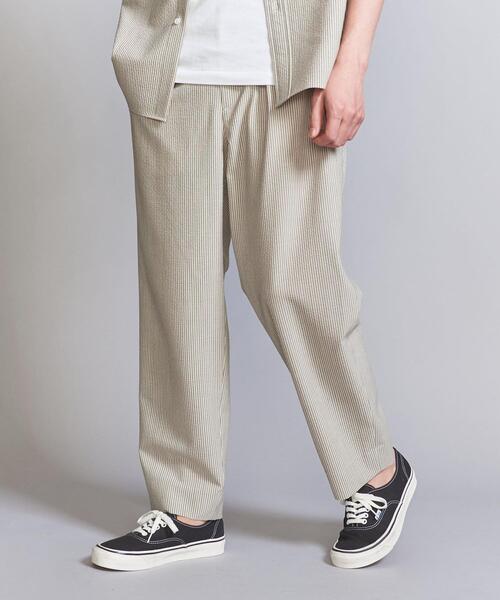 BEAUTY&YOUTH UNITED ARROWS(ビューティーアンドユースユナイテッドアローズ)の「シアサッカー 2P イージーパンツ(その他パンツ・メンズ・ネイビー/ブラック/オフホワイト・L/M/S/XL)」の11枚目の写真