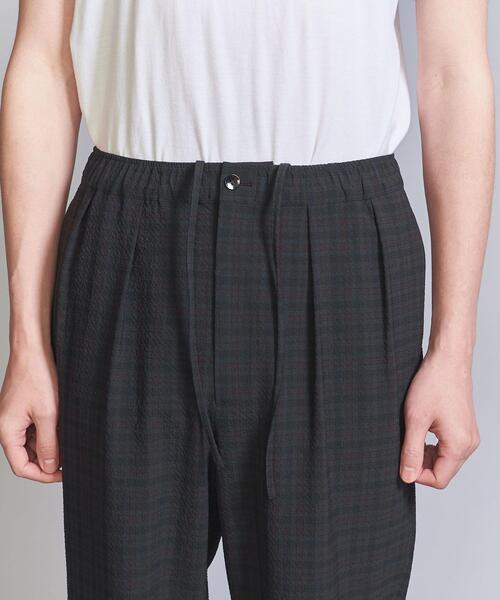BEAUTY&YOUTH UNITED ARROWS(ビューティーアンドユースユナイテッドアローズ)の「シアサッカー 2P イージーパンツ(その他パンツ・メンズ・ネイビー/ブラック/オフホワイト・L/M/S/XL)」の15枚目の写真
