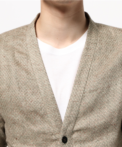 OUTLET（アウトレット）の「【BLOOM&BRANCH】FRANK.LLNNCARDI（カーディガン/ボレロ・メンズ・カーキ・SMALL/X-SMALL）」の6枚目の写真