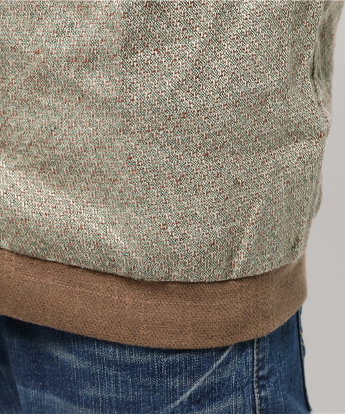 OUTLET（アウトレット）の「【BLOOM&BRANCH】FRANK.LLNNCARDI（カーディガン/ボレロ・メンズ・カーキ・SMALL/X-SMALL）」の8枚目の写真