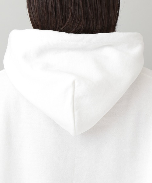 A part by（アパートバイ）の「【e/rm・別注】REGENCYWORKS（リージェンシーワークス）スウェットフーディー（パーカー・レディース・ラベンダー/オフホワイト・FREE）」の21枚目の写真