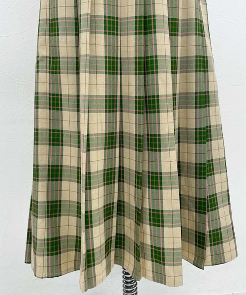 archives(アルシーヴ)の「【Limited item】CHECK LAP SKIRT(スカート・レディース・ベージュ/レッド/ブラック・MEDIUM)」の21枚目の写真