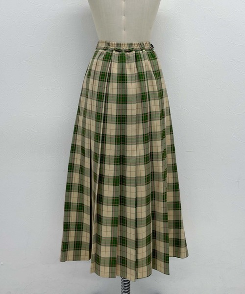 archives(アルシーヴ)の「【Limited item】CHECK LAP SKIRT(スカート・レディース・ベージュ/レッド/ブラック・MEDIUM)」の17枚目の写真