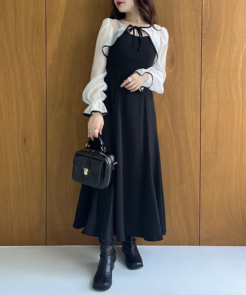 セール】【WEB限定】2ウェイボレロ付ワンピース 1031090200