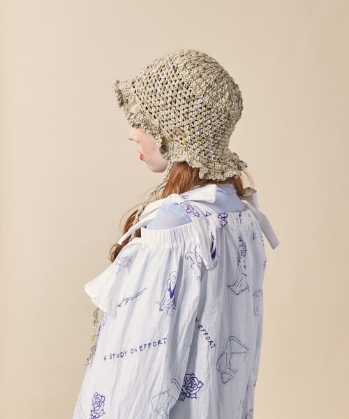 kaorinomori（カオリノモリ）の「kaorinomori リリハット / カオリノモリ（ハット・レディース・ホワイト/イエロー/ブルー・FREE）」の17枚目の写真