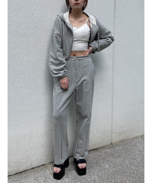 ENVYM スエットパンツ ENVYM スウェットパンツ ジャージ ウォッシュドスウェットパンツ